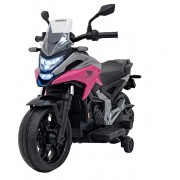 Akumuliatorinis motociklas vaikams HONDA NC750X 12V (Rožinis)